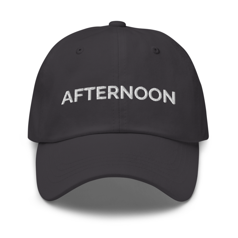 Afternoon Hat - Dark Grey