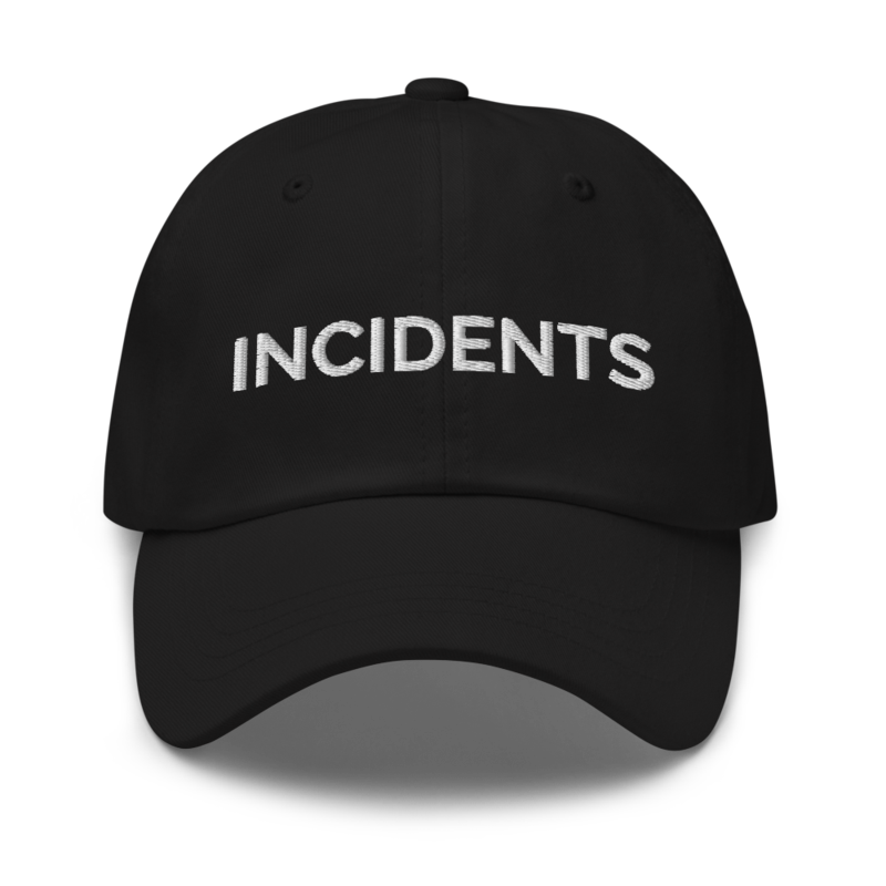 Incidents Hat - Black