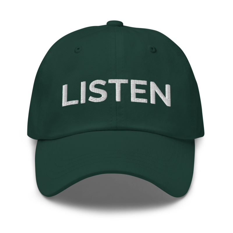 Listen Hat - Spruce