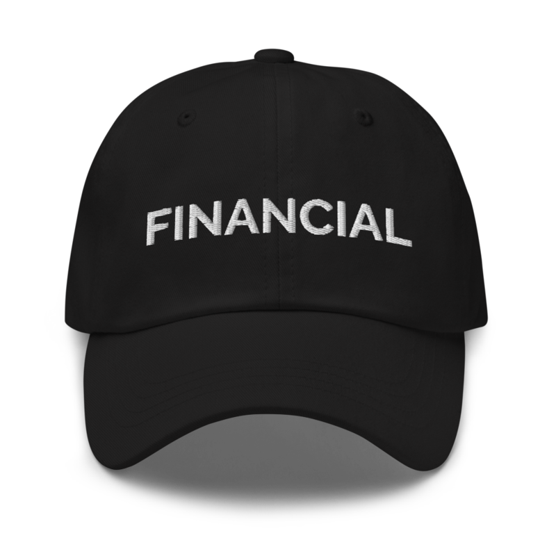 Financial Hat - Black