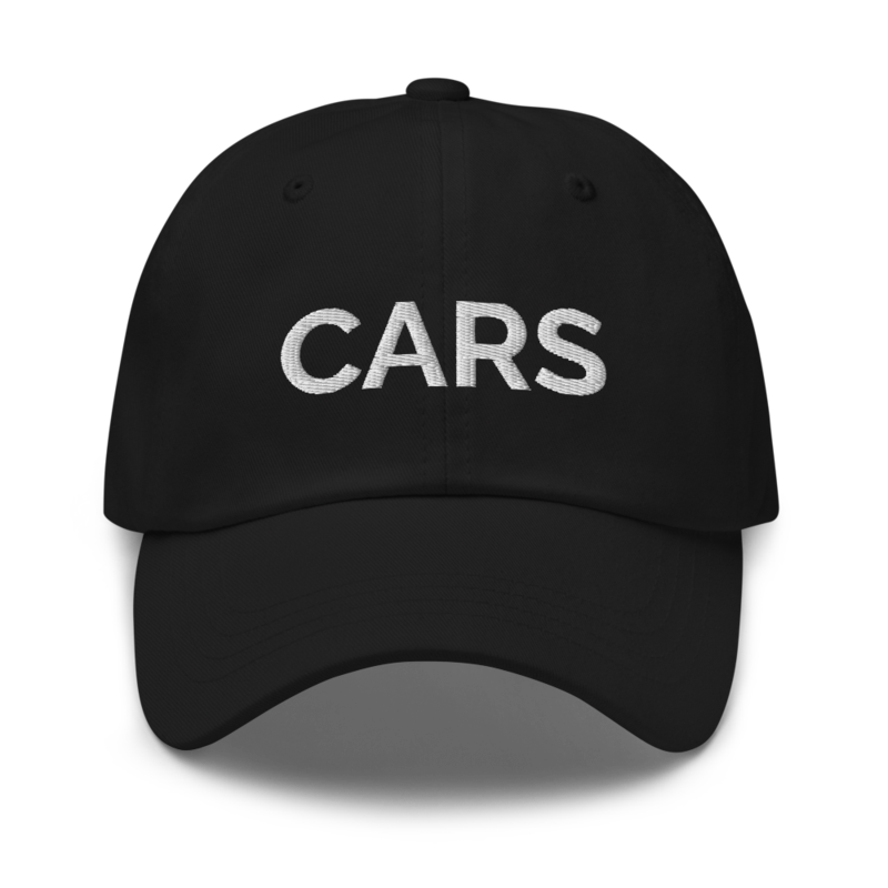 Cars Hat - Black