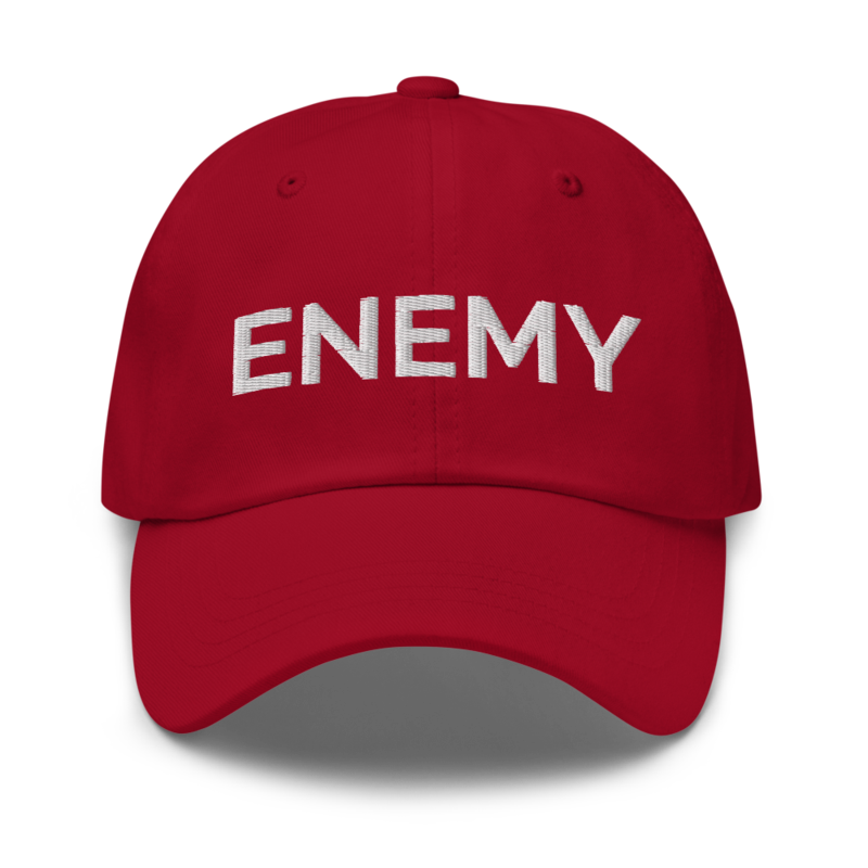 Enemy Hat - Cranberry