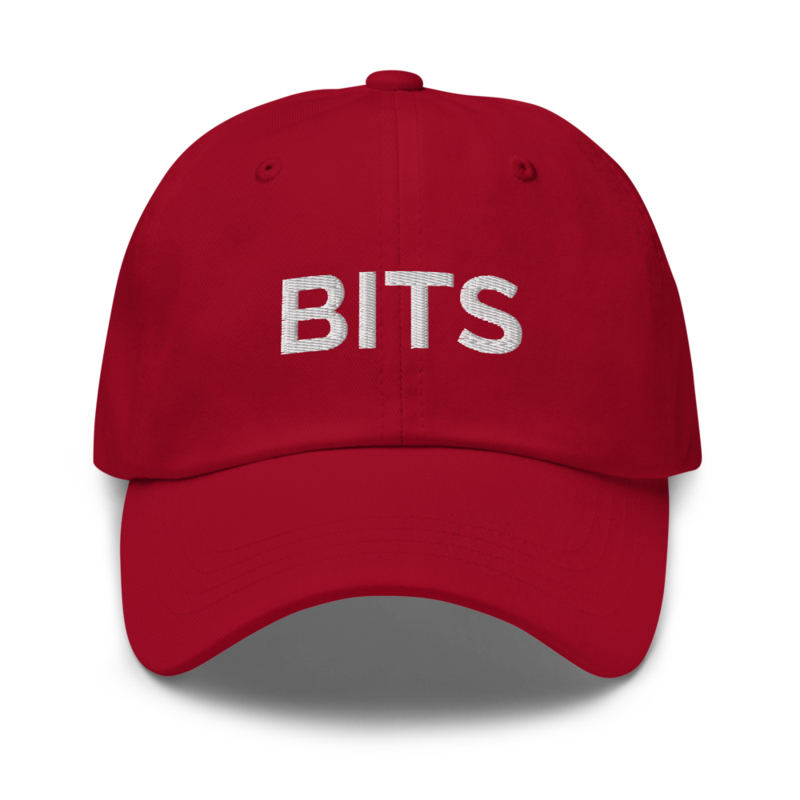Bits Hat - Cranberry