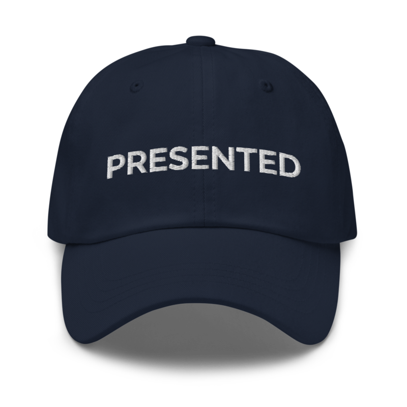 Presented Hat - Navy