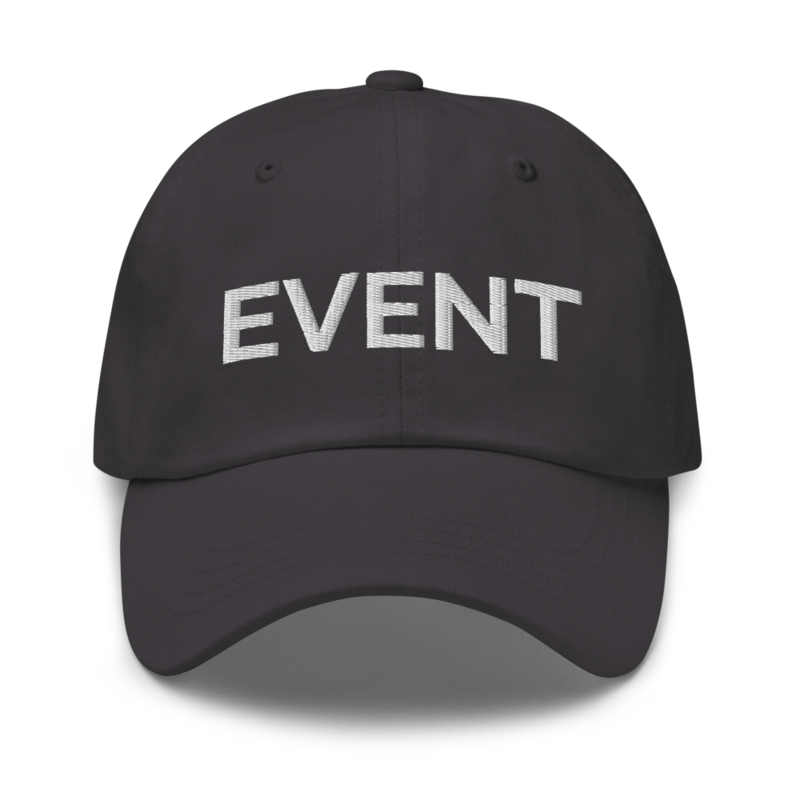 Event Hat - Dark Grey