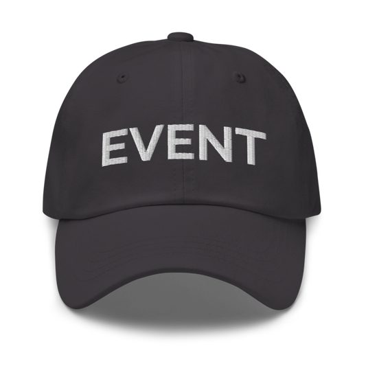 Event Hat - Dark Grey