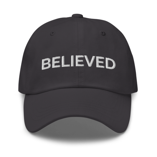 Believed Hat - Dark Grey
