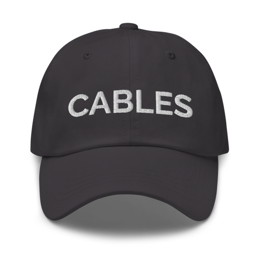 Cables Hat - Dark Grey