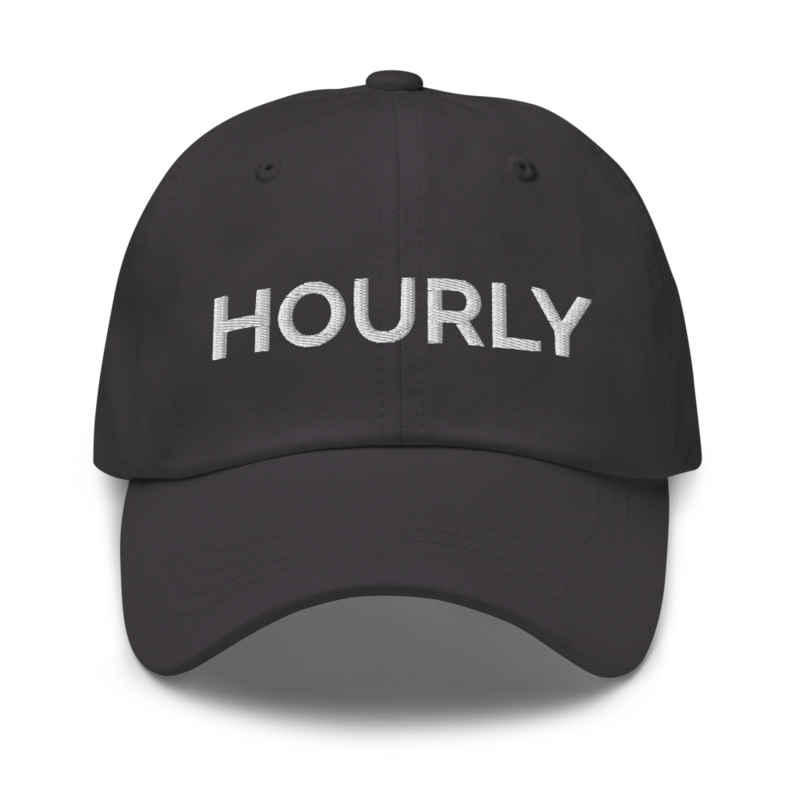 Hourly Hat - Dark Grey