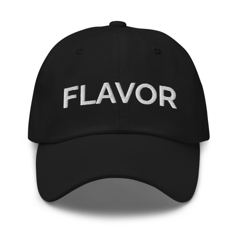 Flavor Hat - Black
