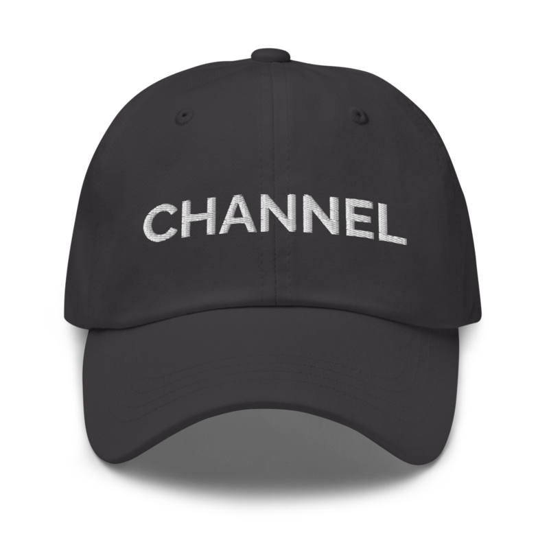 Channel Hat - Dark Grey