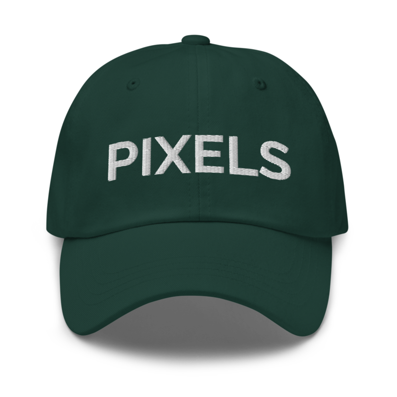 Pixels Hat - Spruce