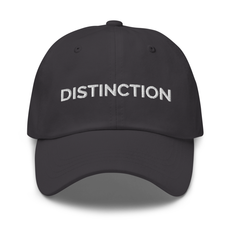 Distinction Hat - Dark Grey