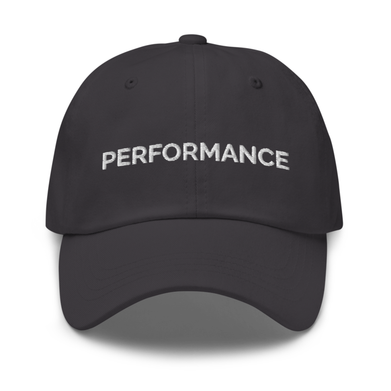 Performance Hat - Dark Grey