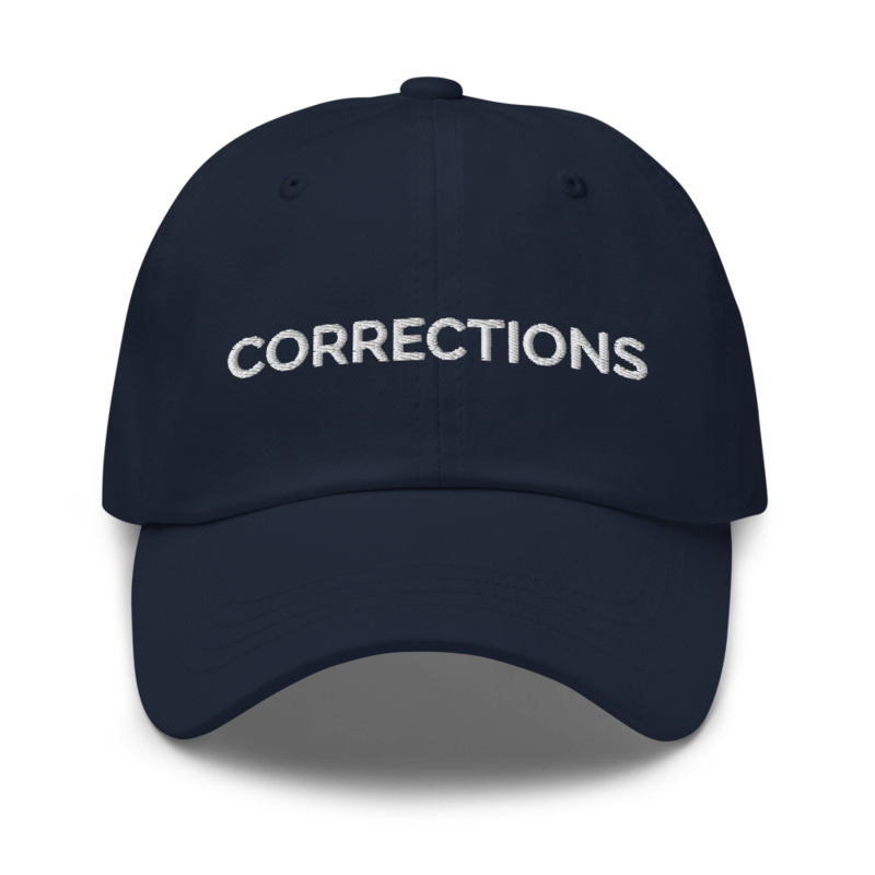 Corrections Hat - Navy