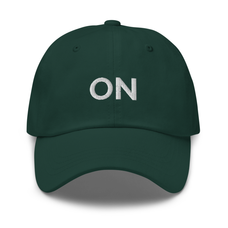 On Hat - Spruce