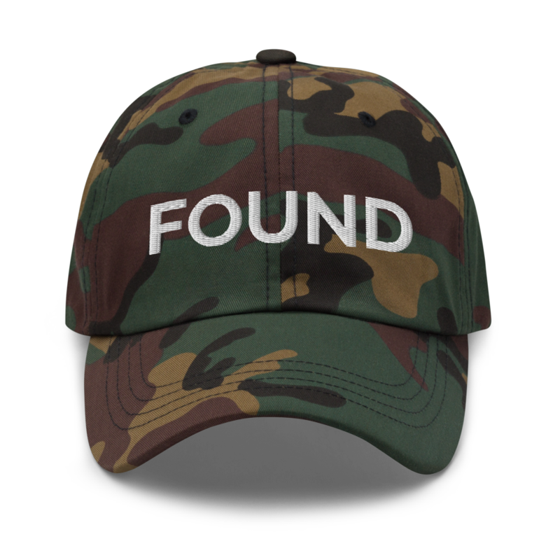 Found Hat - Green Camo