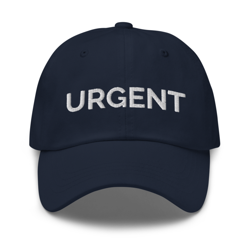 Urgent Hat - Navy