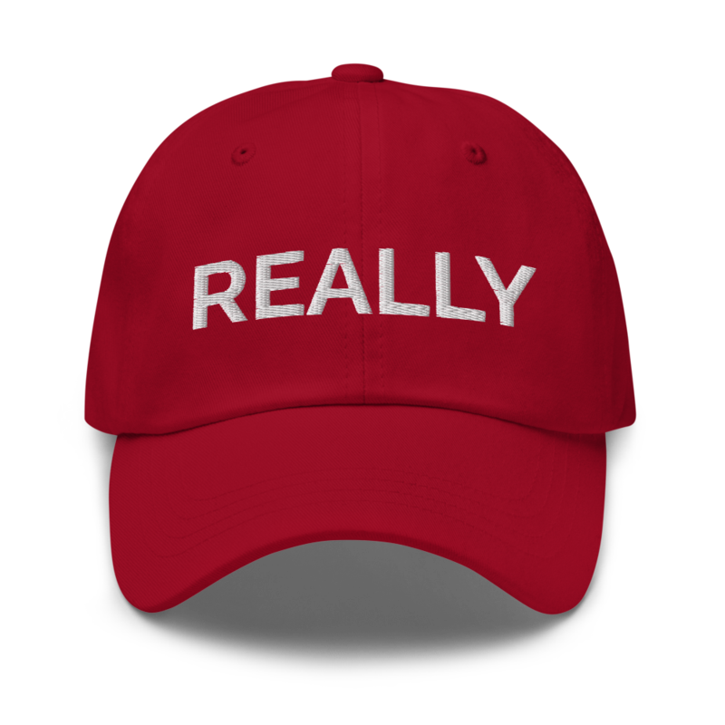 Really Hat - Cranberry