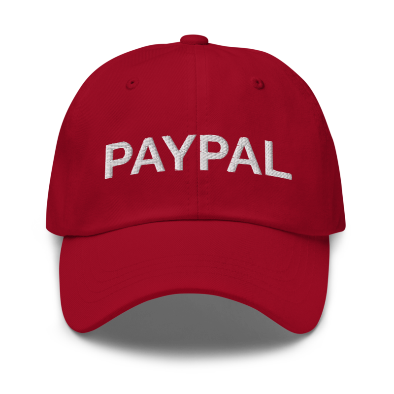 Paypal Hat - Cranberry