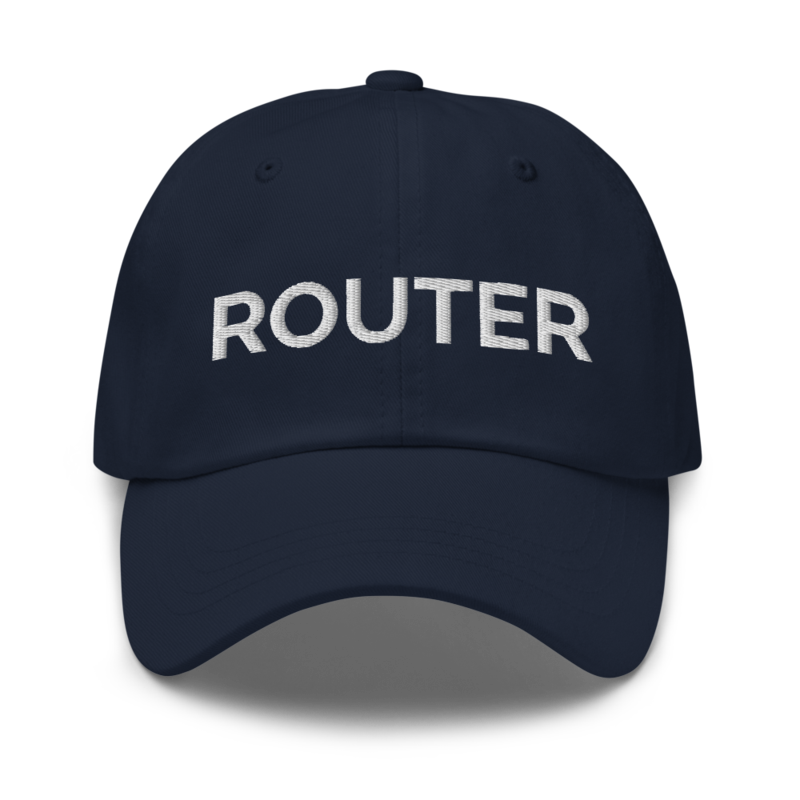 Router Hat - Navy