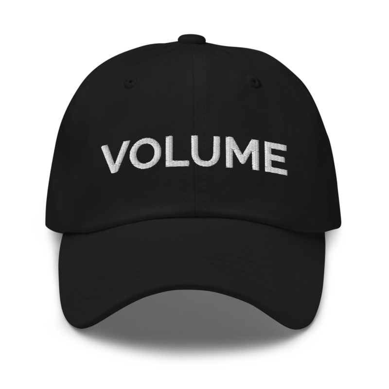 Volume Hat - Black