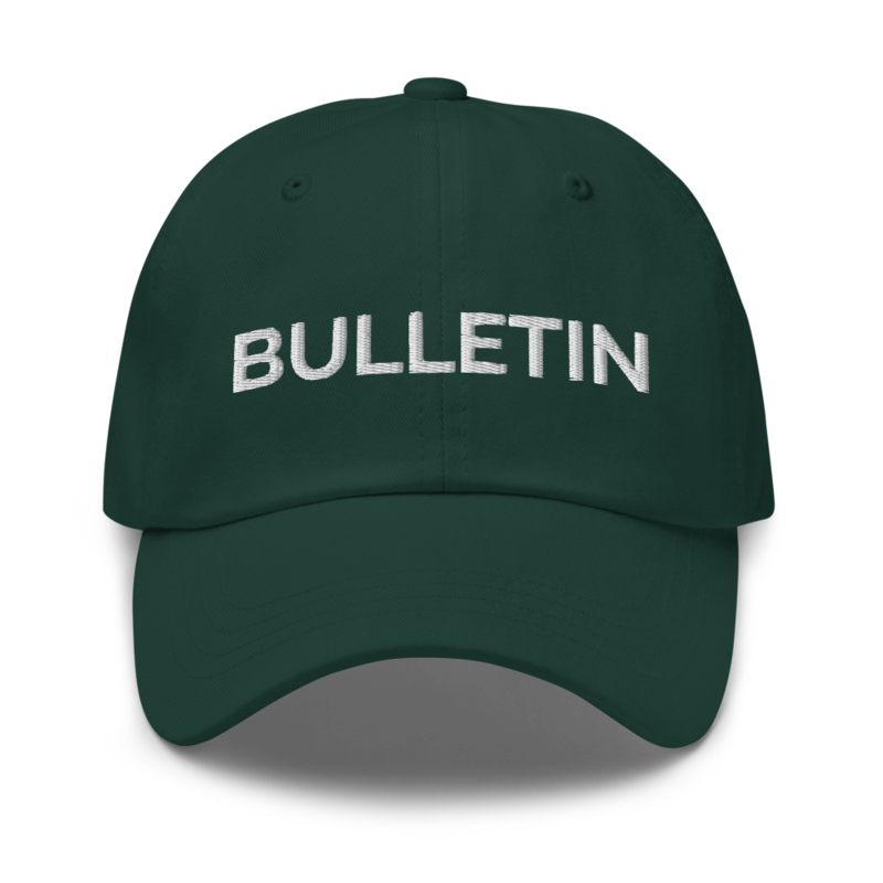 Bulletin Hat - Spruce