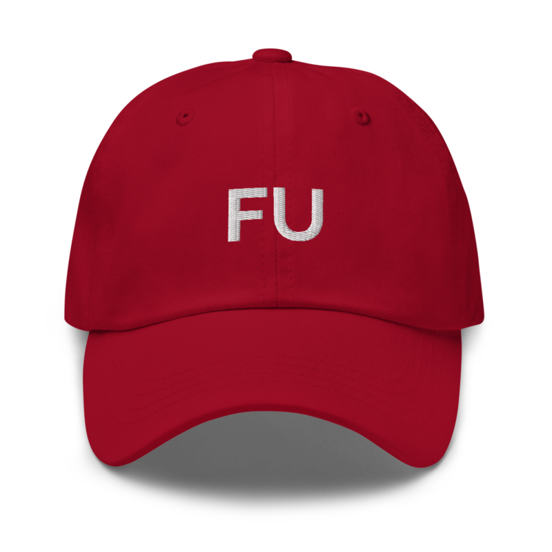 Fu Hat - Cranberry