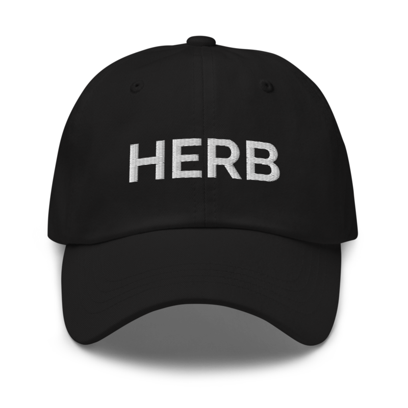 Herb Hat - Black