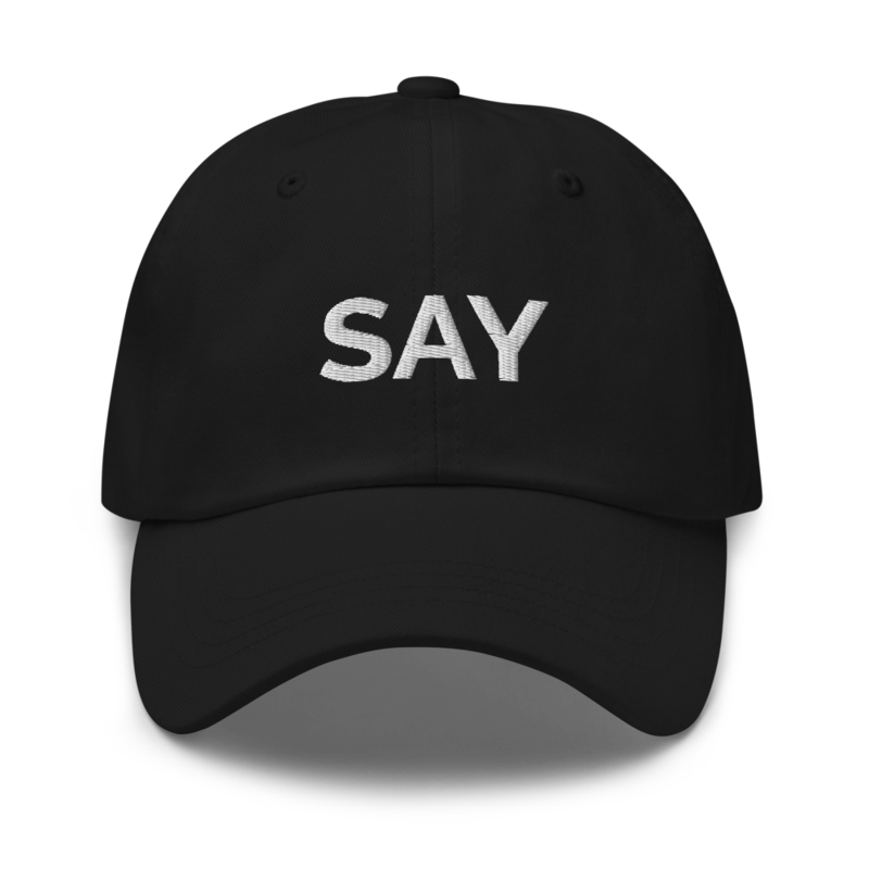 Say Hat - Black