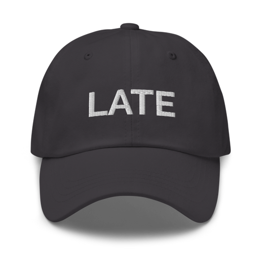 Late Hat - Dark Grey