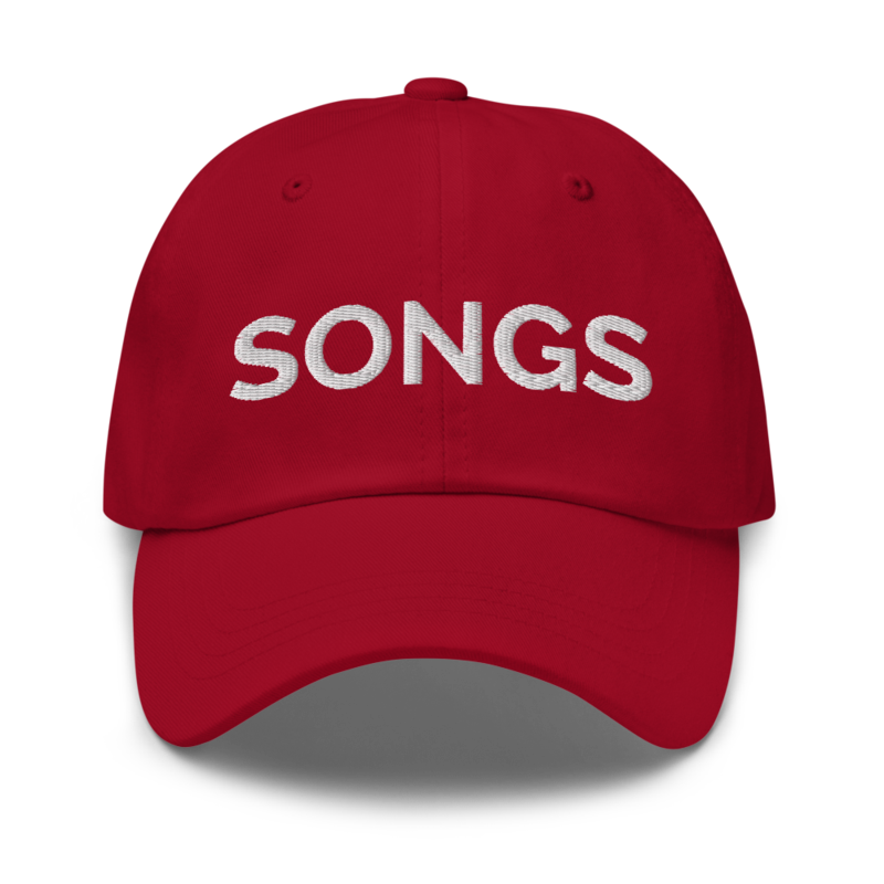 Songs Hat - Cranberry