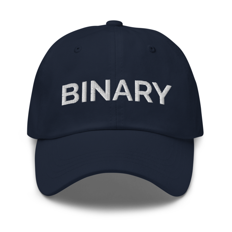 Binary Hat - Navy