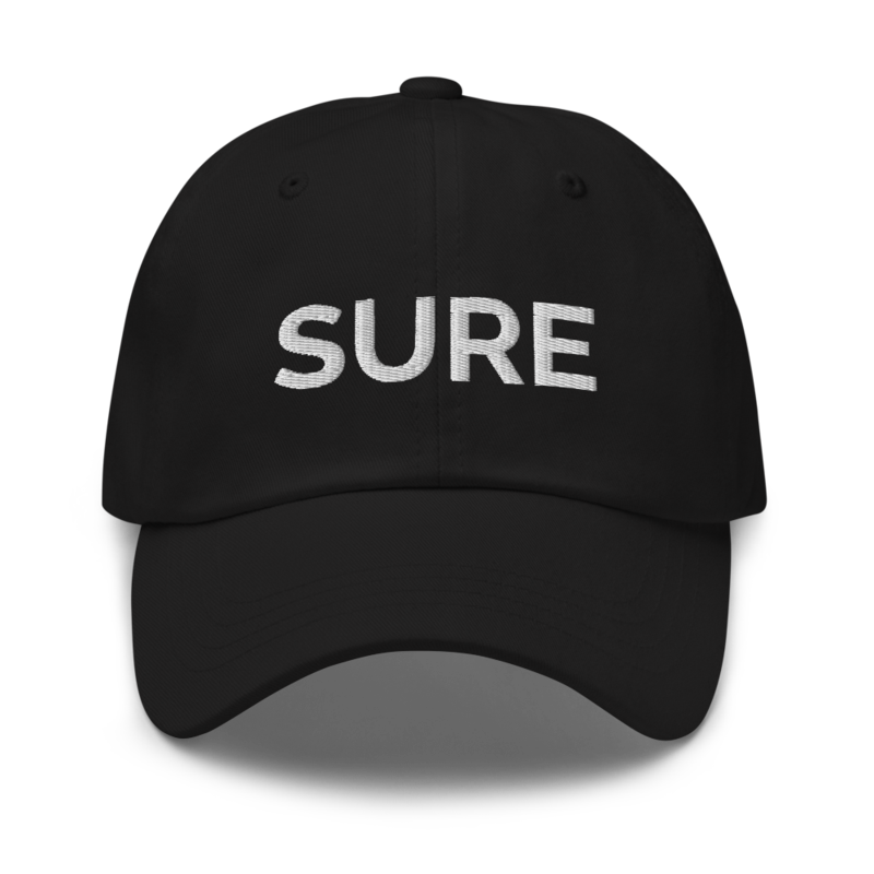 Sure Hat - Black