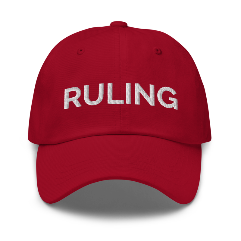Ruling Hat - Cranberry