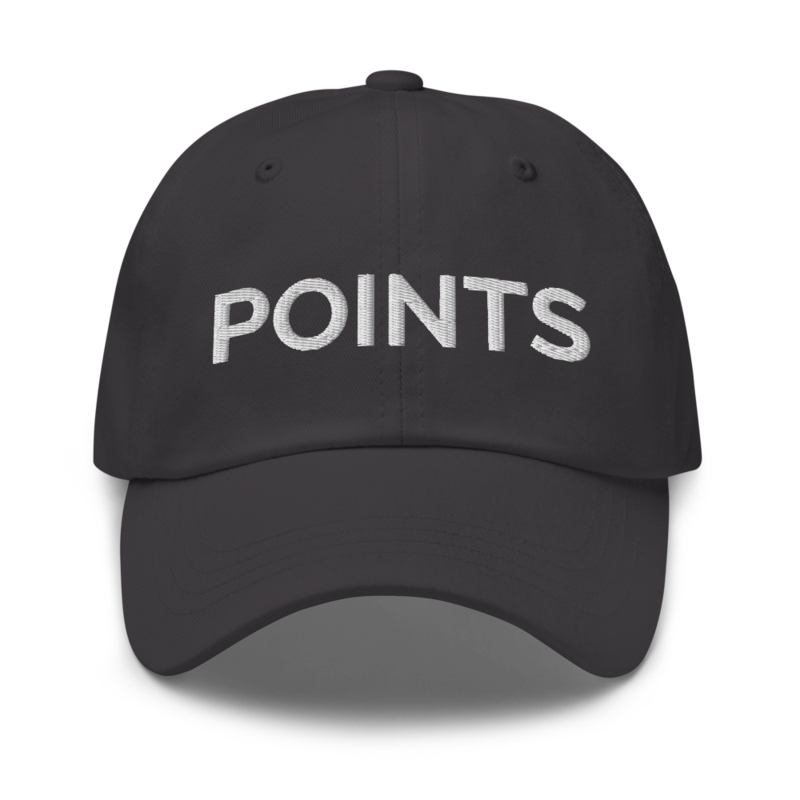 Points Hat - Dark Grey