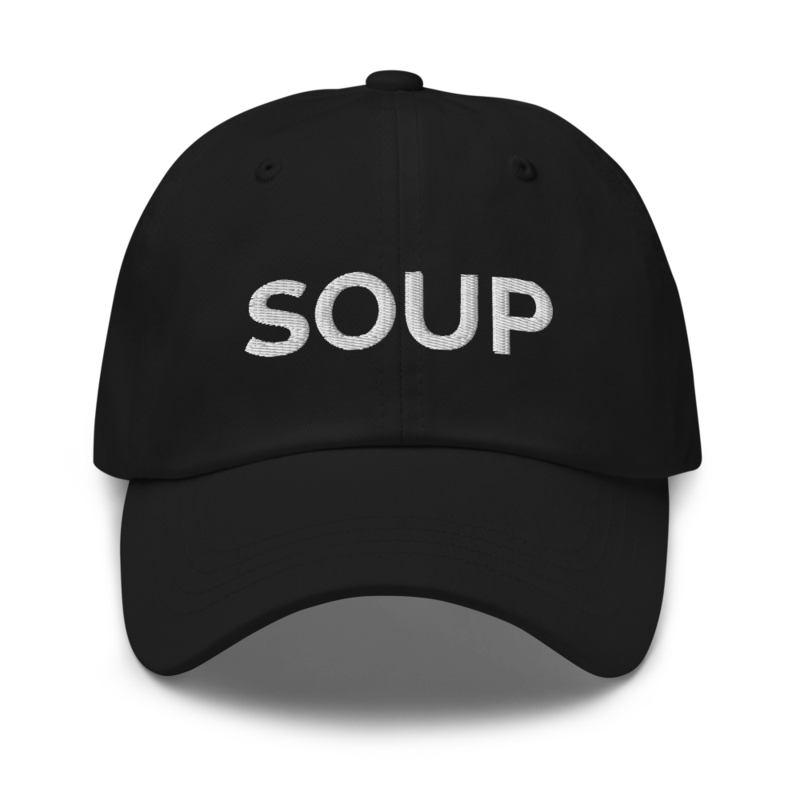 Soup Hat - Black