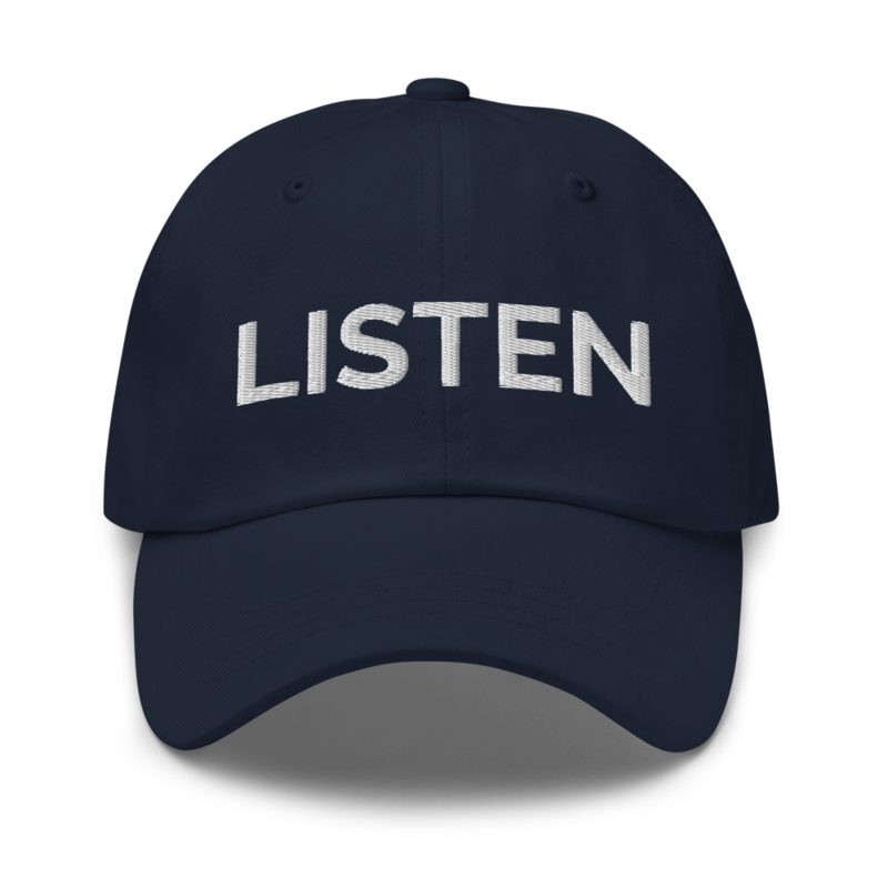 Listen Hat - Navy