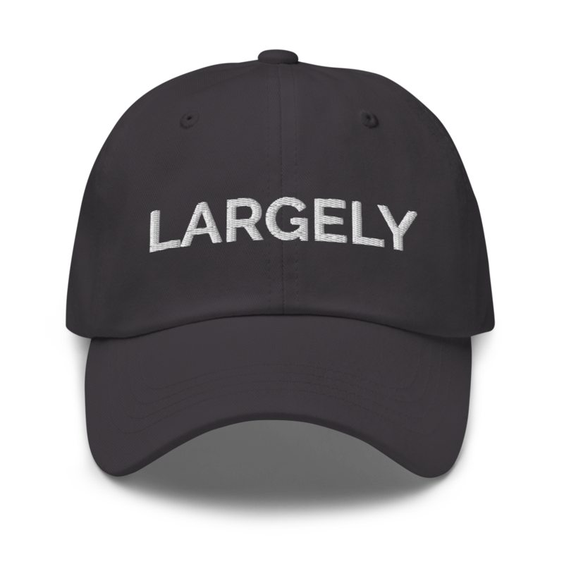 Largely Hat - Dark Grey