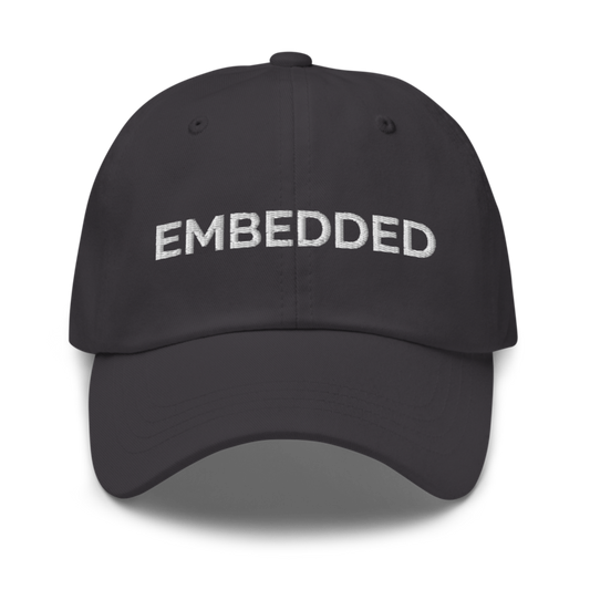 Embedded Hat - Dark Grey