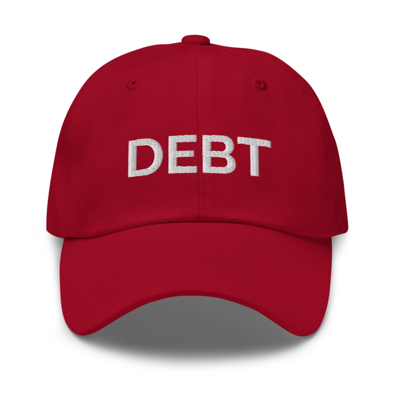 Debt Hat - Cranberry