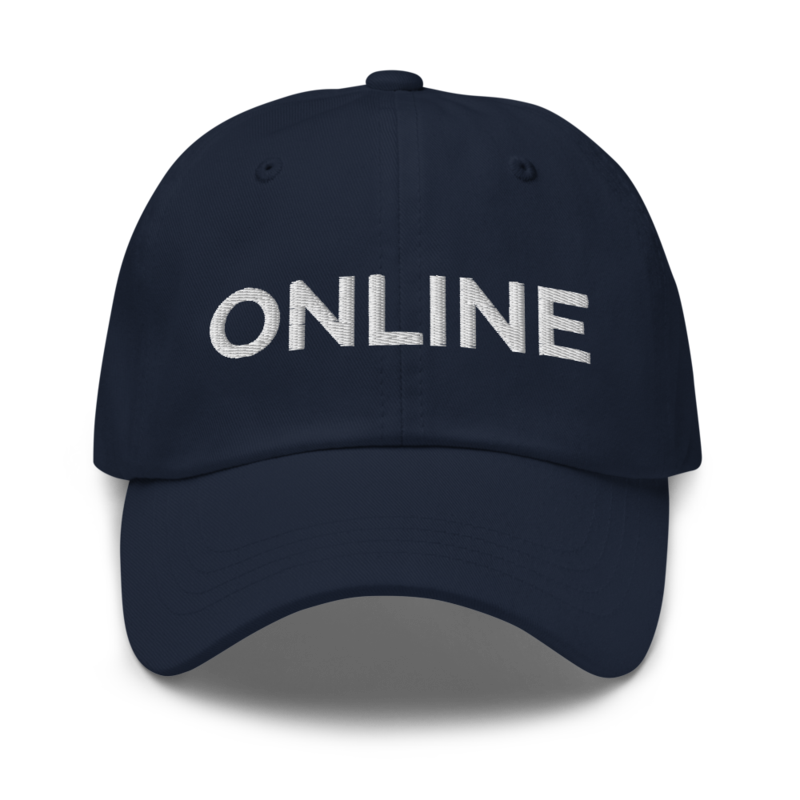 Online Hat - Navy