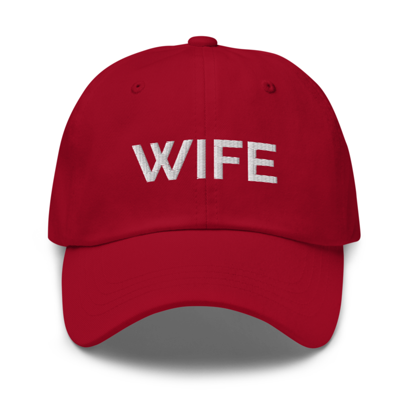 Wife Hat - Cranberry