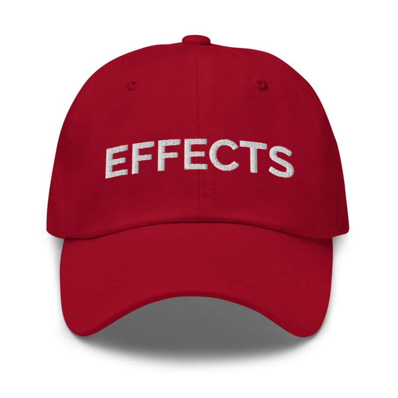 Effects Hat - Cranberry