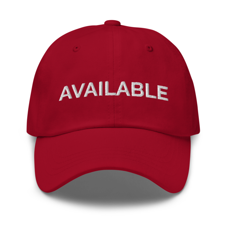 Available Hat - Cranberry