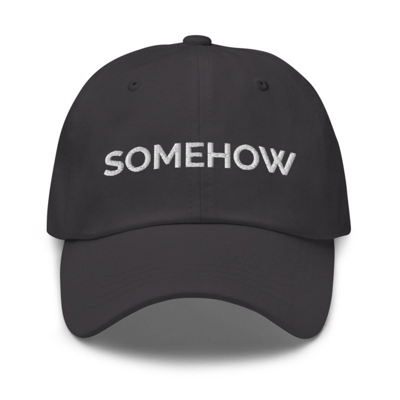 Somehow Hat - Dark Grey
