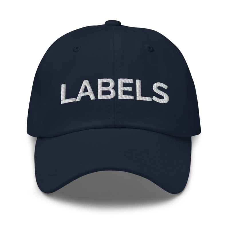 Labels Hat - Navy