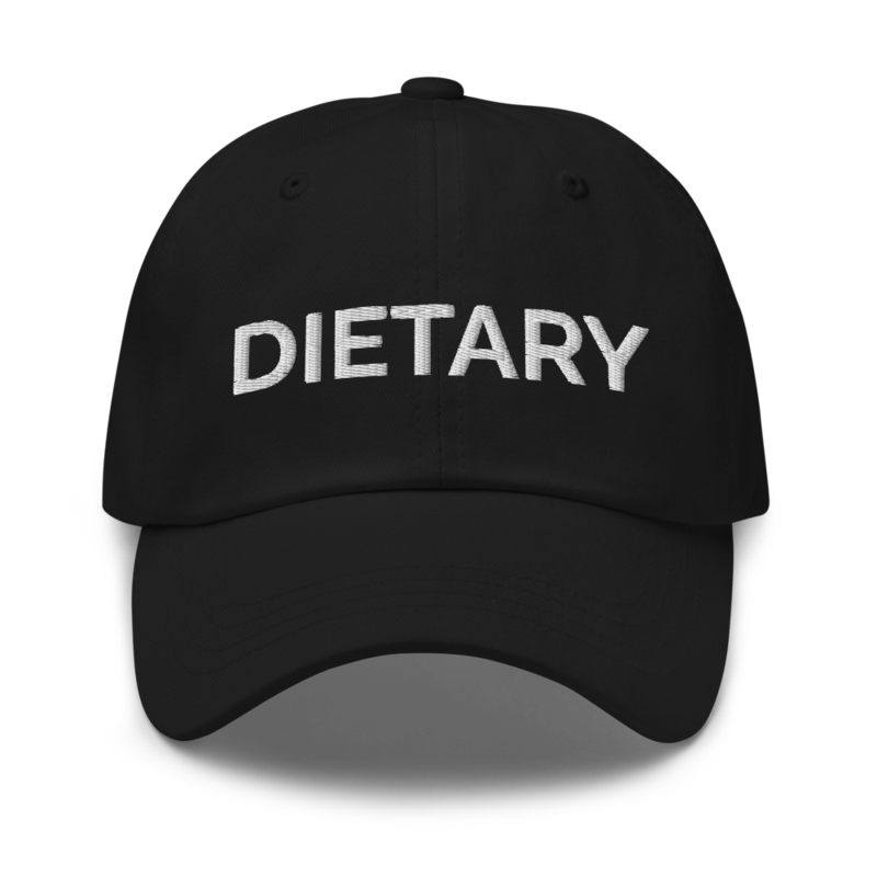 Dietary Hat - Black