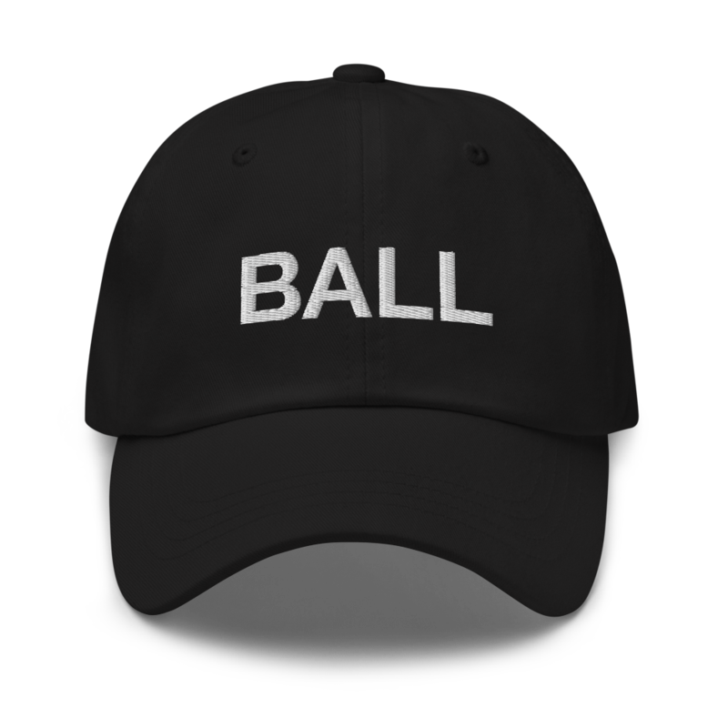 Ball Hat - Black