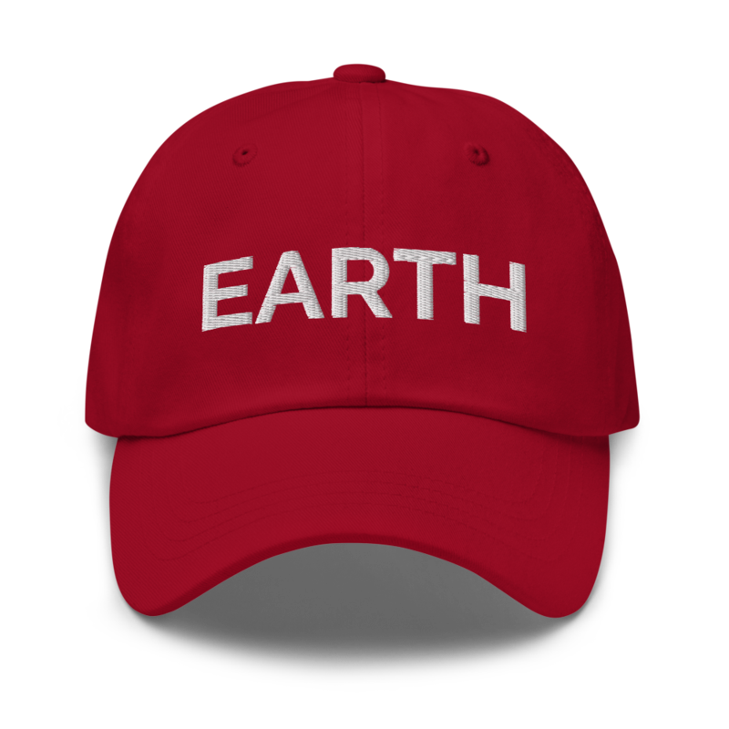 Earth Hat - Cranberry